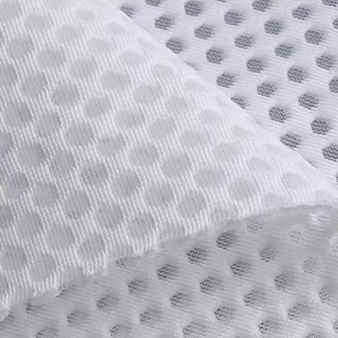 織り 透ける 3D メッシュ 織り ポリエステル 空気 メッシュ 織り 靴 の 高 柔軟性 1