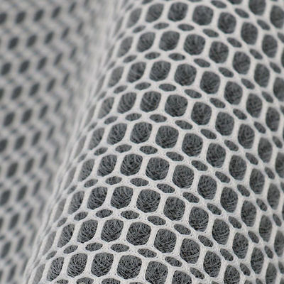 Good price 3mm グレー 3D メッシュ 素材 100% ポリエステル メッシュ 布 湿気吸収 オンライン