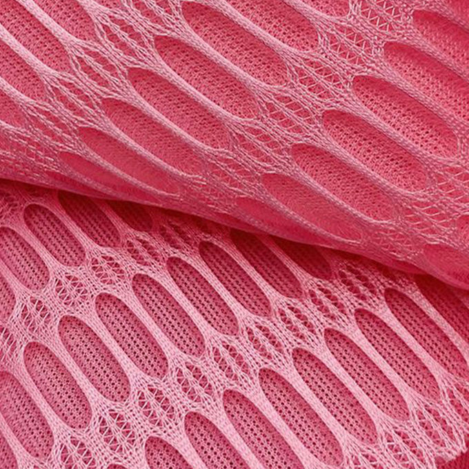 3mm ワープ ニット メッシュ 撕裂耐性 3D メッシュ 素材 210GSM から 360GSM 0