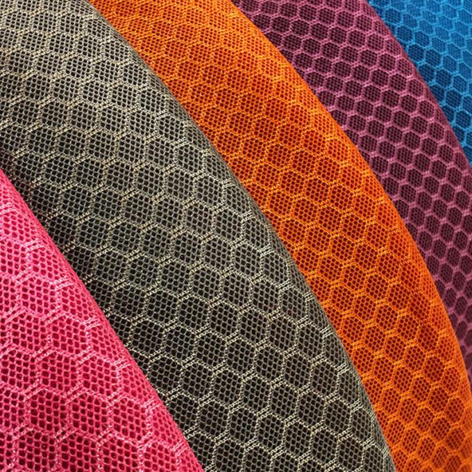 3mm ニットエアメッシュ 250GSM ポリエステル スポーツメッシュ 布 荷物用 防水 5