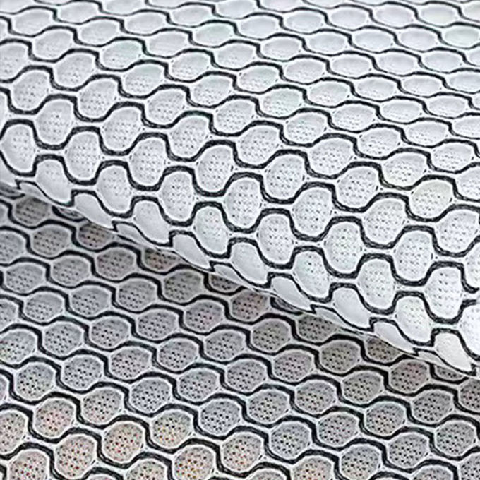エアメッシュ 染色 3d エアメッシュ 織物 透気 編み物 3mm 0
